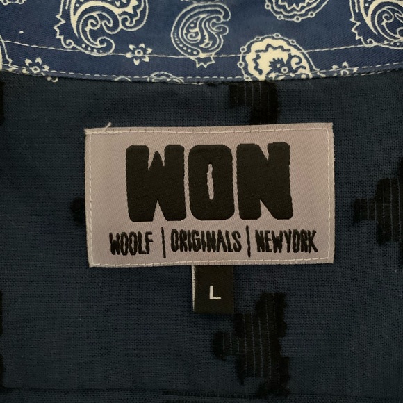 Won Woolf original button up - Picture 3 of 4
